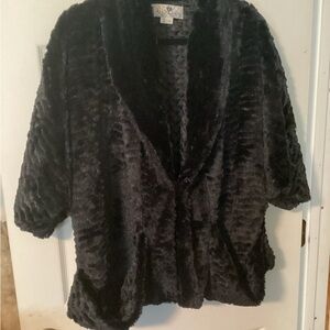 Jolt Midnight Black Quilted Jacket